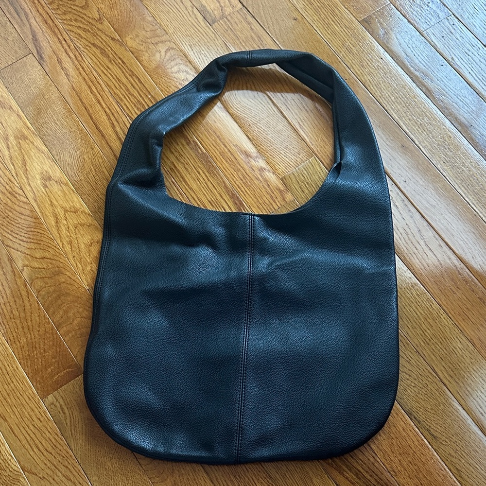 OAK + FORT Black Hobo Bag